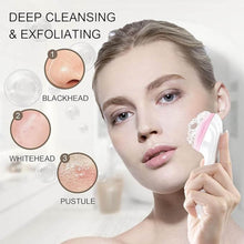 Silicone Face Scrubber Exfoliating Brush, Manual Handheld Facial Cleansing Brush (1 Pc) - dailyneed.life