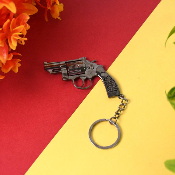 Gun Keychain Metal Weapon Key Rings Pendant for Men, Birthday Gifts (1 Pc / Mix Design) - dailyneed.life