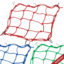 Heavy-Duty Elastic Bungee Cargo Net Mesh Holder - 4 Adjustable Hooks for Motorcycle Tank and Helmet, Octopus Holder for Backpacks and Helmets - dailyneed.life