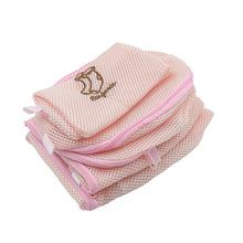 5pc Zippered Mesh Laundry Wash Bags Foldable Delicates Lingerie Socks, Underwear Blouse, Hosiery, Stocking and Lingerie Washing Machine Clothes Protection Net (5 Pc Set) - dailyneed.life