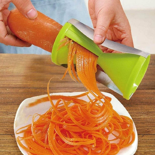 Portable Stainless Steel Handheld Spiralizer & Vegetable Slicer - dailyneed.life