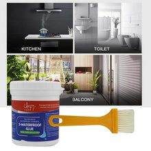 Transparent Waterproof Glue 250g with Brush, Leakage Protection Outdoor Bathroom Wall Tile Window Roof, Anti-Leakage Agent, sealant glue, Roof Sealant Waterproof Gel - dailyneed.life