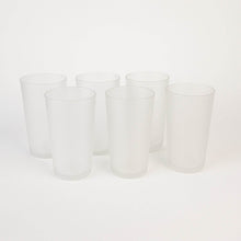 Matt Finish Glass Tumbler Set (approx 300ML & 6 Pc) - dailyneed.life