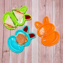 6-Piece Rabbit Shape Dish Set for Kids (Multicolor) - dailyneed.life