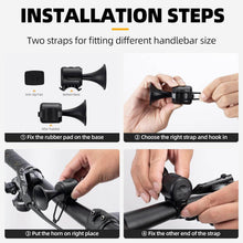 Loud 120dB Bicycle Air Horn – Waterproof Electric Bell with Long Battery Life - dailyneed.life