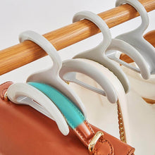 Compact Dual-Slot Multi-Purpose Plastic Hook Hanger (1 Pc) - dailyneed.life