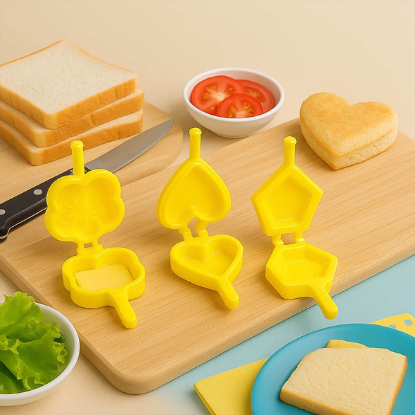 Plastic Cookie Cutter Mould Set (6 Pc) - dailyneed.life