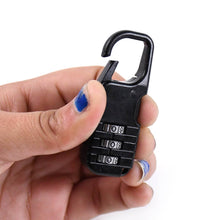 Suitcase Locks, Travel Luggage Locks, 3 Digit Combinations Padlock Mini Zinc Alloy Resettable Code Lock - dailyneed.life