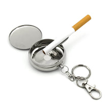 Mini Pocket SS Ashtray with keyring (1pc) - dailyneed.life