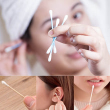 Small Cotton Buds for ear cleaning, soft and natural cotton swabs (100 per pack) - dailyneed.life