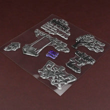 Reusable Transparent Rubber Stamp for Paper Crafts (Mix Design / 1 Sheet) - dailyneed.life