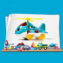 Helicopter Airplane Musical Toy - Electronic Moving Plane with Lights, for 6-18 Months, Encourages Crawling - dailyneed.life