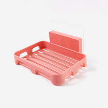 Self Adhesive Rectangular Soap Dish Holder (1 Pc) - dailyneed.life