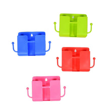 Wall Mounted Storage Box / Remote Storage Organizer Case with 2 Side Hanging Hooks (4 Pcs Set) - dailyneed.life