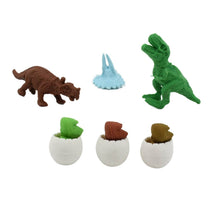 Dinosaur & Egg Shaped 3D Puzzle Erasers – Fun Mini Erasers for Kids (5 Pcs Set) - dailyneed.life