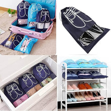 Shoes Storage Bag Closet Organizer Non-Woven Travel Portable Bag (1 Pc) - dailyneed.life