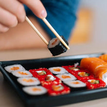 10pair Chopsticks Set Lightweight Easy to Use Chop Sticks with box for Sushi, Noodles and Other Asian Food - dailyneed.life