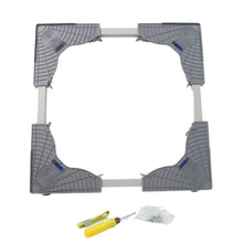 Adjustable Washing Machine Stand (1 Pc / 67×67 Cm Long Adjust) - dailyneed.life