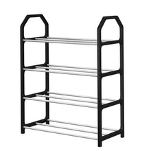 4 Layer Space‑saving Shoes Show Rack Folding Shoe Rack (1 Pc) - dailyneed.life
