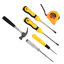 6 in 1 Hand Tool Kit Repair Home Screwdrivers Tool Kit with Tools Including Daily - dailyneed.life