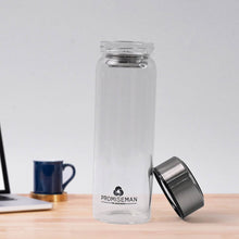 Outdoor sport Glass water bottle With Steel Lid / 500 ML Approx) - dailyneed.life