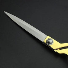 Stainless Steel Tailoring Scissor Sharp Cloth Cutting for Professionals (8.5inch) (Golden) - dailyneed.life