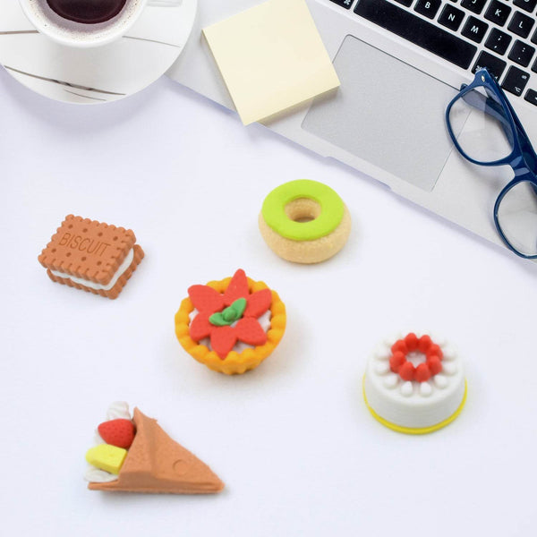 3D Fast Food Erasers Set, Cute Mini Colorful Erasers for Kids Gift & School (5 Pcs) - dailyneed.life