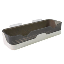 Wall Mounted Adhesive Bathroom Shower Caddy / Shelf / Plastic (1 Pc) - dailyneed.life