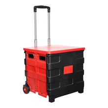 Foldable Shopping Grocery Trolley / Cart Travel Portable Food Basket (1 Pc) - dailyneed.life