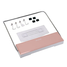 Wall-Mounted Foldable Wash Basin Storage Rack with Self-Adhesive Sticker - dailyneed.life