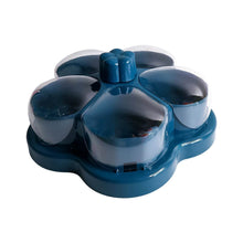 Supermom Lotus Shape Rotating Dry Fruit & Snack Organizer Box with Compartments (1 Pc) - dailyneed.life