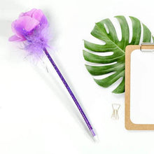 FASHION ROSE FLOWER & STAR DESIGN BALL PEN SMOOTH WRITING FOR WEDDING , EVENTS & MULTIUSE PEN ( SET OF 5PC) - dailyneed.life