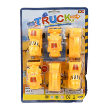 Vehicle Car Engineering Automobile Construction Car Toys Set for Children Kids Crane Excavator Road Roller Forklift Mixer Truck Transporter Truck Machine Construction Toys (6 Pcs Set) - dailyneed.life