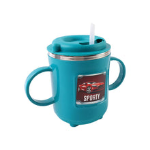 Supermom Kids Sporty Sipper Mug with Straw and Dual Handles Approx 300ml (1 Pc) - dailyneed.life