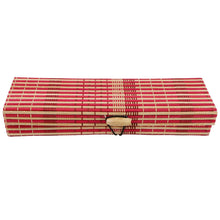Multi-Purpose Handcrafted Bamboo Mat Style Pen Pencil & Makeup Box (1 Pc) - dailyneed.life