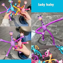LED Giraffe Telescopic Suction Cup Toys (1 Pc) - dailyneed.life