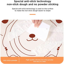 3 In1 Silicone Baking Mat With Wooden Belan & Cake Scraper (3 Pcs Set / 65×45 CM) - dailyneed.life