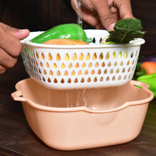 2 In 1 Basket Strainer To Rinse Various Types Of Items Like Fruits, Vegetables Etc. - dailyneed.life