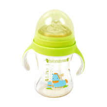 Plastic Baby Feeding Bottle with Handles Straw (300 ML / 1 Pc) - dailyneed.life