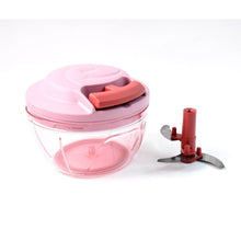 Apex Power-X Triple Stainless Steel Blades and Hand-Pull Vegetable Chopper (500Ml) - dailyneed.life