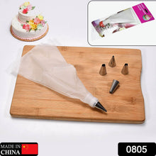 Cake Decorating Nozzle with Piping Bag Stainless Steel Piping Cream Frosting Nozzles - dailyneed.life