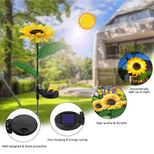 Sunflower Solar LED Lights, Warm White Garden Light (1 Pc) - dailyneed.life