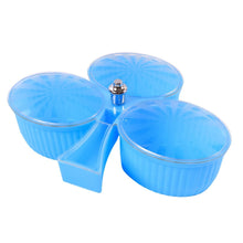 Premium 3-Compartment Revolving Dry Fruit Box (1 Pc) - dailyneed.life