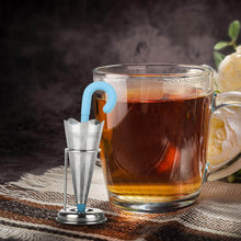 Reusable Cute Umbrella Tea Strainer With Tray / Stand (1 Pc) - dailyneed.life