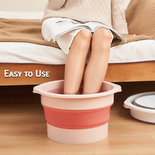 Multi-Purpose Portable Collapsible Folding Tub, with Hanging Hole & Save Storage Space, Also use for Foot Spa. - dailyneed.life