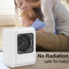 Room Heater 220V Brown Box Heater with Plug for Office & Bedroom Use - dailyneed.life