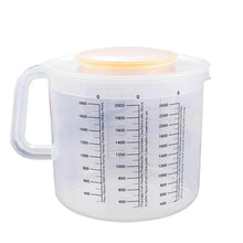 Plastic Baking Measuring Cup 2.5L Measurement with Scale Kitchen Pouring Cup - dailyneed.life