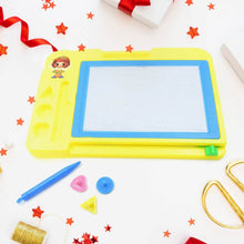 Children Magic Slate Pen Doodle Pad Erasable Drawing Easy Reading Writing Learning Graffiti Board Kids Gift Toy Magnetic Painting Sketch Pad for Baby Children (1 Pc Mix Color) - dailyneed.life