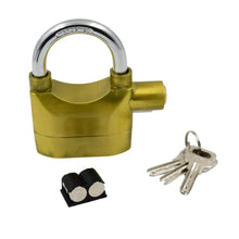Security Alarm Metallic Lock System with 3 Keys (1 Set / Mix Color) - dailyneed.life