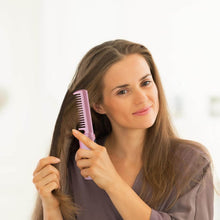Rechargeable Mini Hair Straightener, Travel Portable USB Charging Cordless Hair Straightener Bursh, Three Temperature Adjustments Flat Iron Comb (1 Pc) - dailyneed.life